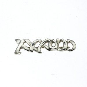 Authentic Paloma Picasso Tiffany & Co Sterling Silver Hugs and Kisses XO Brooch